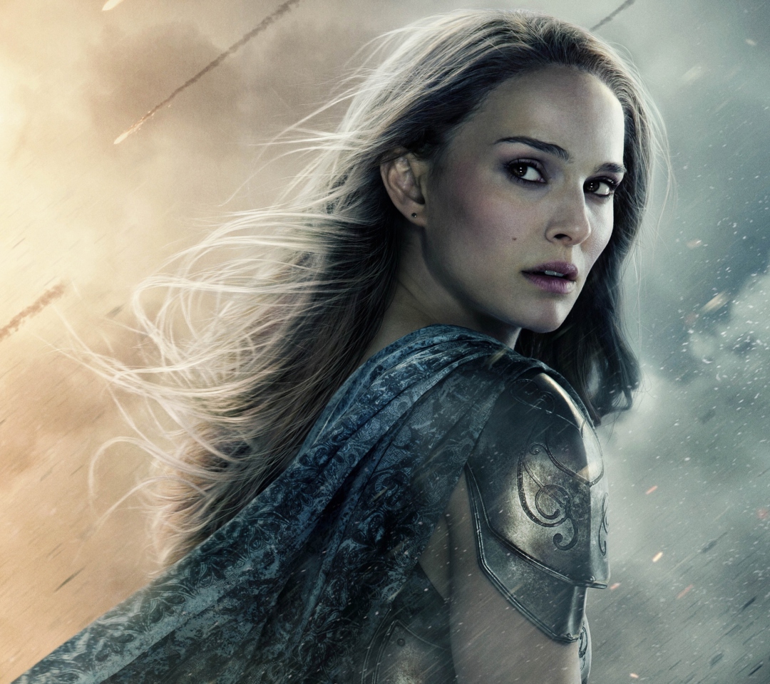 Обои Natalie Portman In Thor 2 1080x960