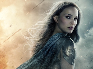 Обои Natalie Portman In Thor 2 320x240