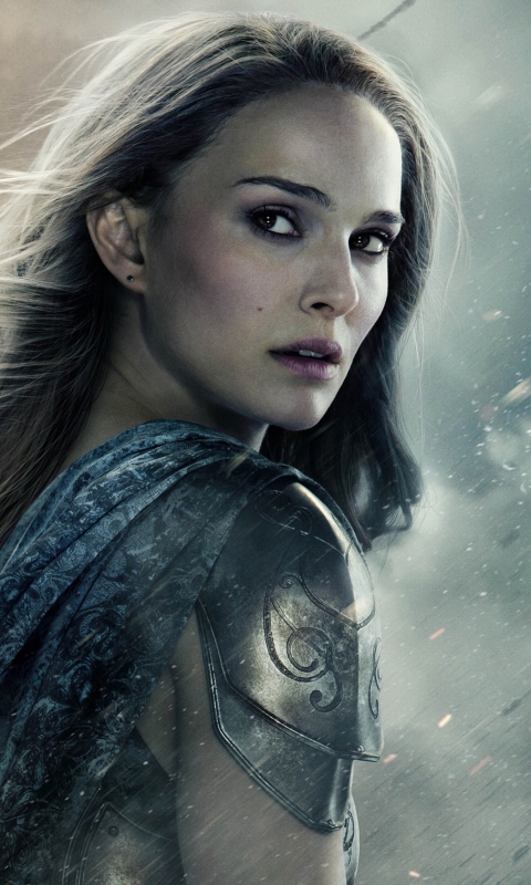 Fondo de pantalla Natalie Portman In Thor 2 480x800