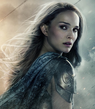 Natalie Portman In Thor 2 - Obrázkek zdarma pro Nokia X2-02