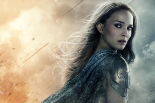 Natalie Portman In Thor 2 - Obrázkek zdarma pro 1366x768