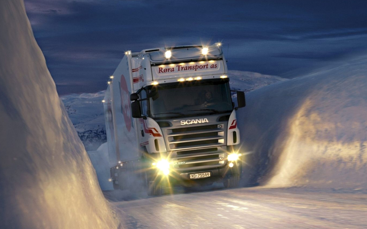 Das Scania Wallpaper 1280x800