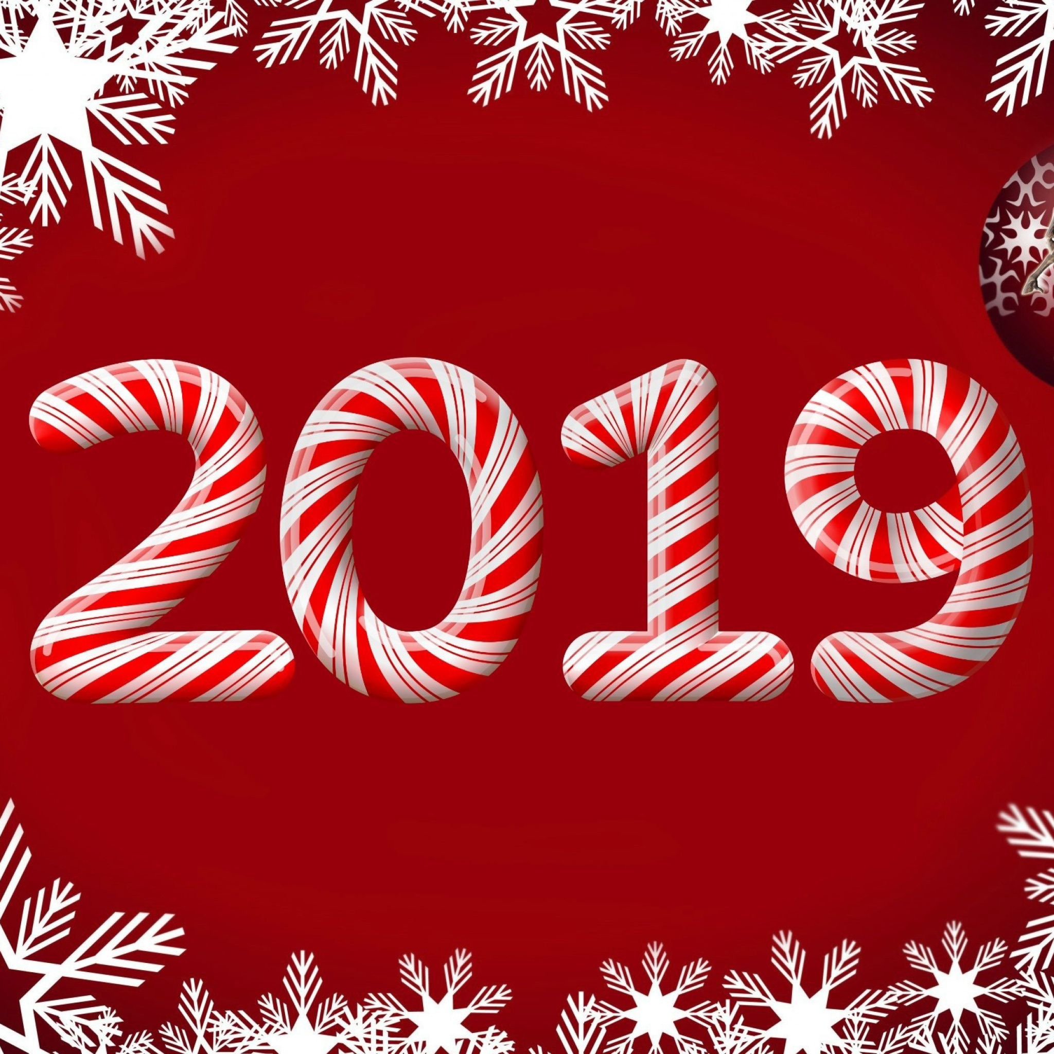 Screenshot №1 pro téma 2019 New Year Red Style 2048x2048