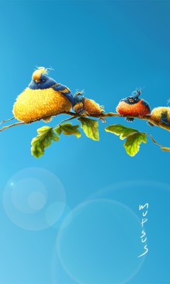 Sun Birds screenshot #1 240x400