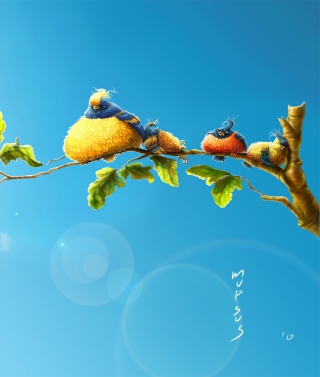 Sun Birds - Obrázkek zdarma pro Nokia Lumia 2520