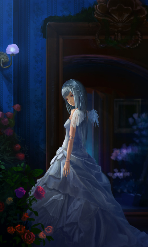 Matsuri Akiba Kei Rozen Maiden wallpaper 480x800