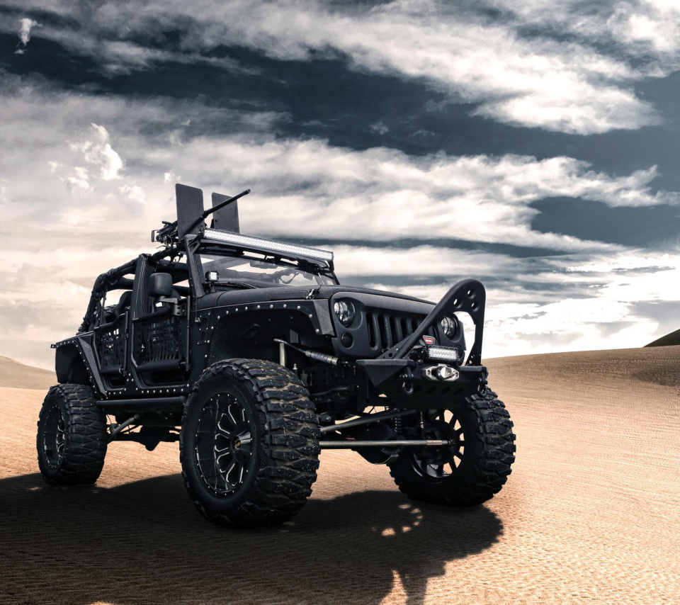 Jeep Wrangler for Army wallpaper 960x854