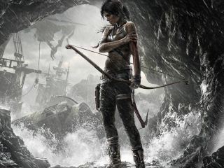 Das Tomb Raider Wallpaper 320x240