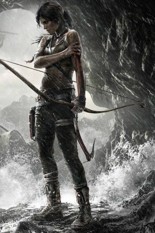 Fondo de pantalla Tomb Raider 320x480