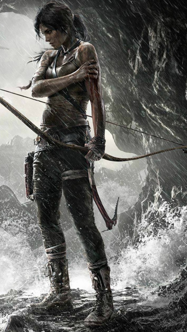 Fondo de pantalla Tomb Raider 640x1136