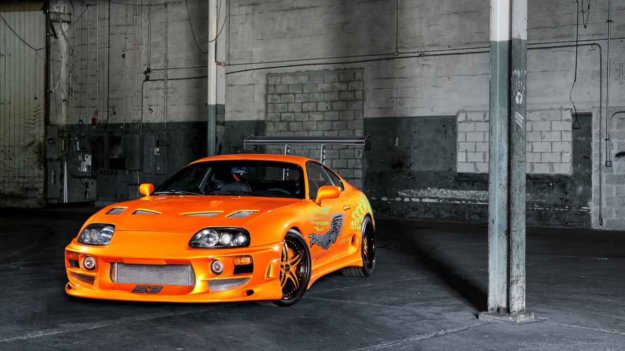 Toyota Supra wallpaper 1280x720