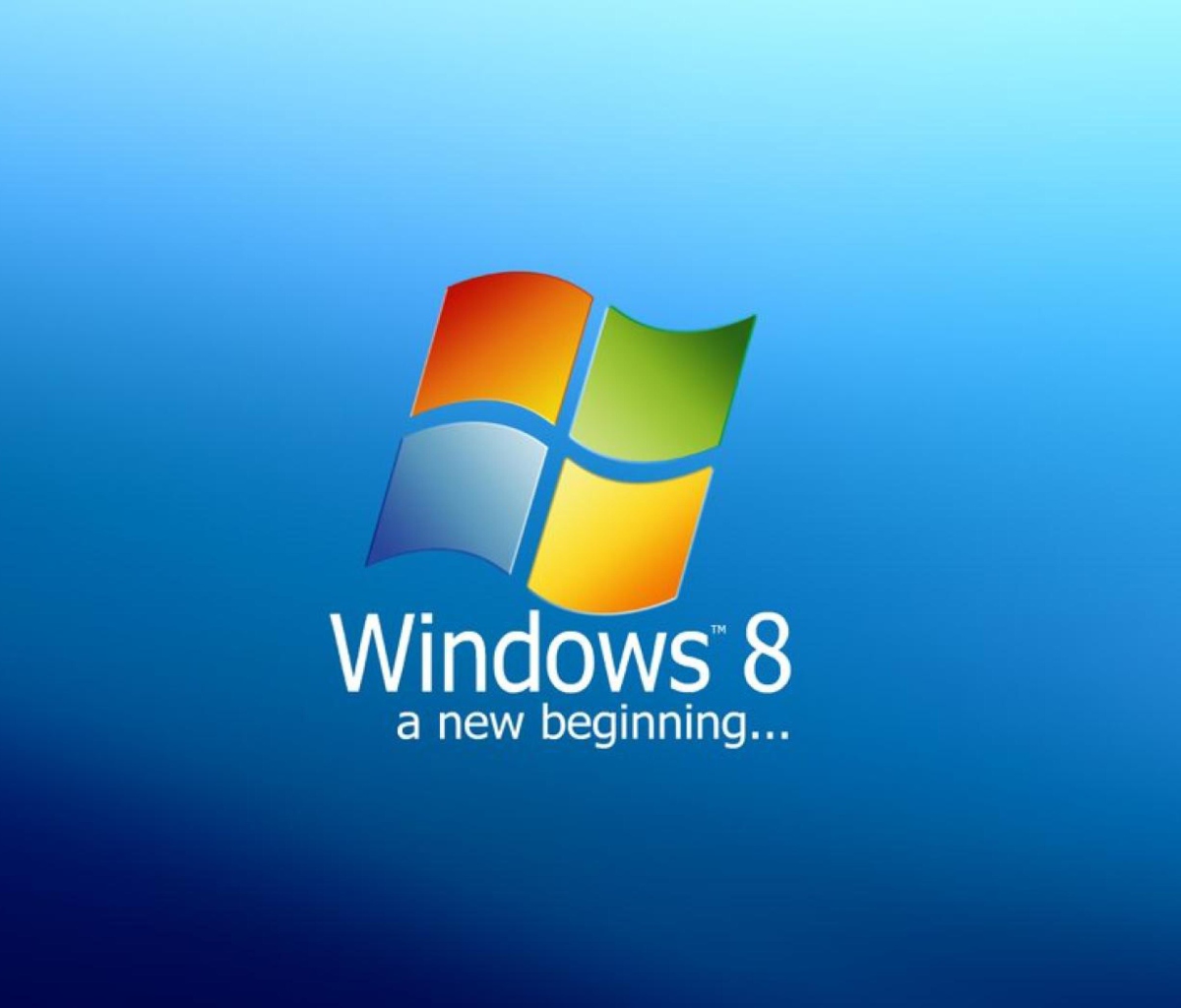 Das A New Beginning Windows 8 Wallpaper 1200x1024