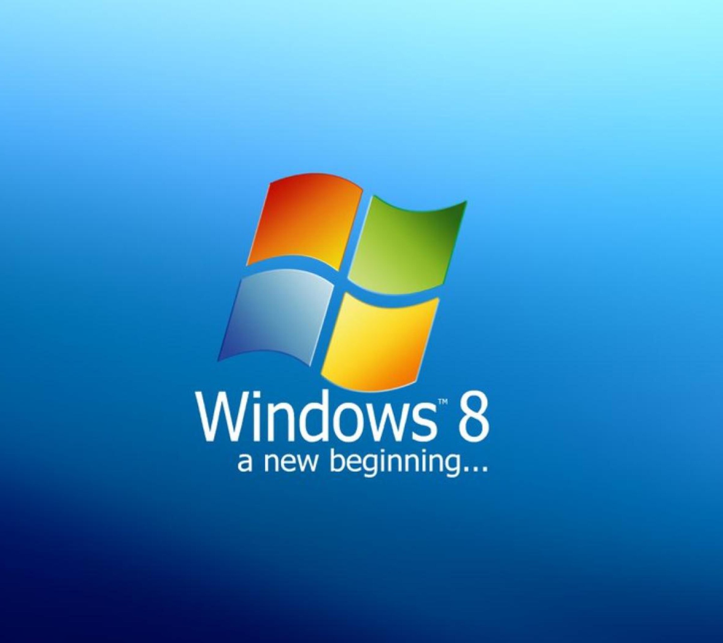 A New Beginning Windows 8 wallpaper 1440x1280