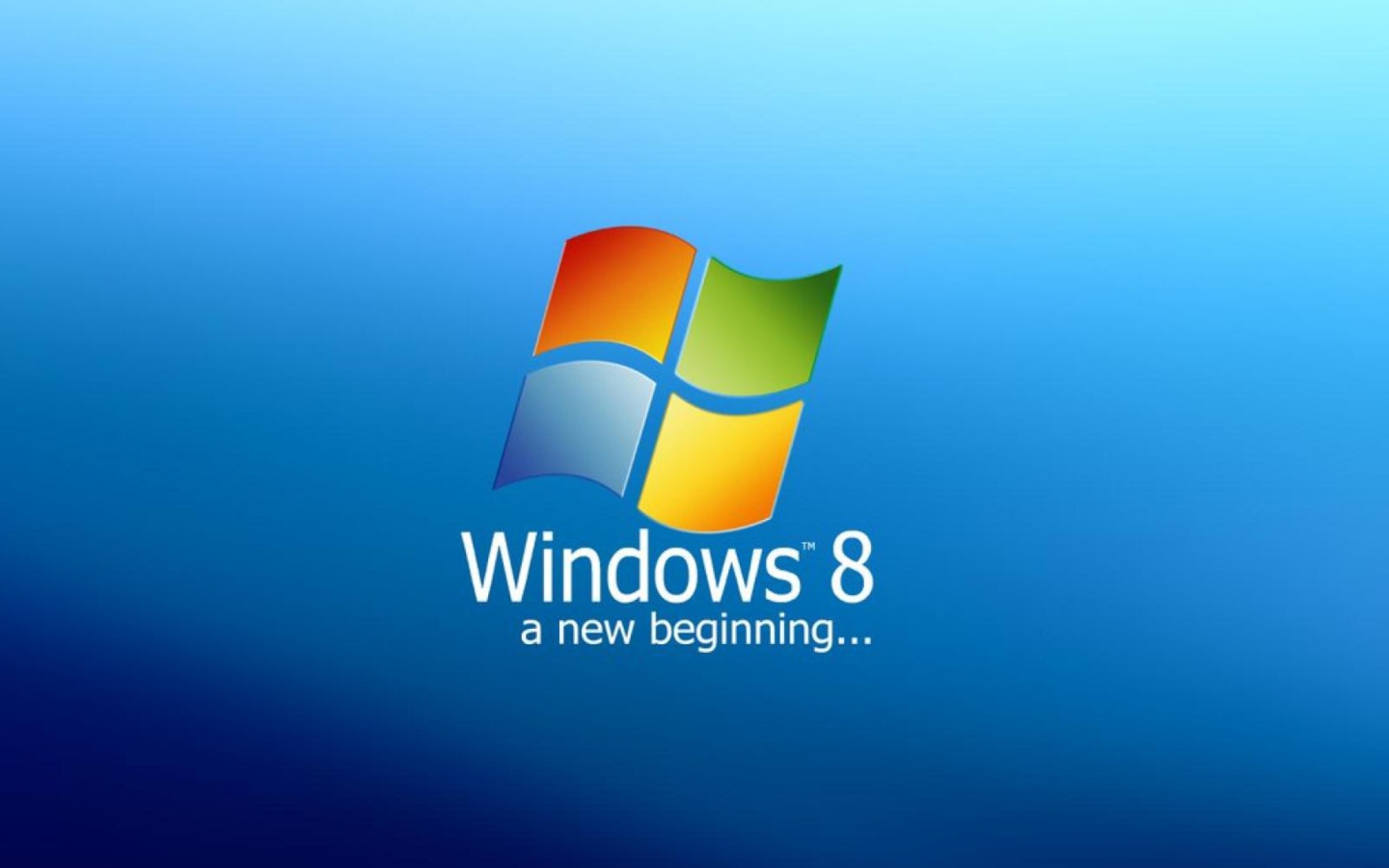 A New Beginning Windows 8 wallpaper 1440x900