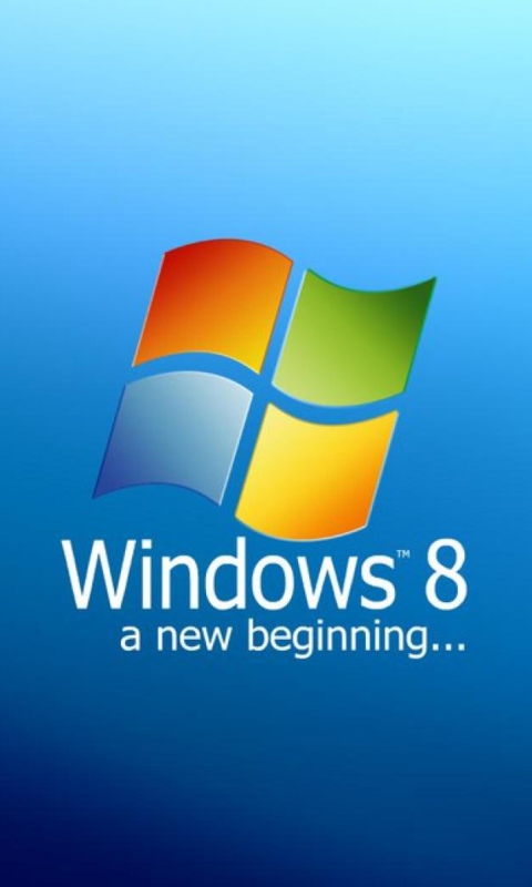 A New Beginning Windows 8 wallpaper 480x800