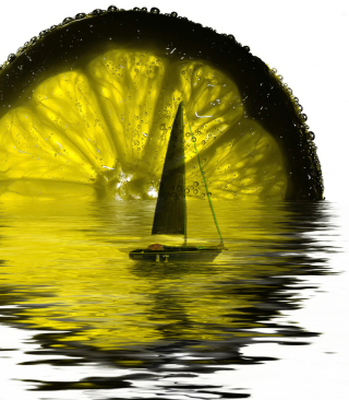 Lime Boat - Obrázkek zdarma pro Nokia X2