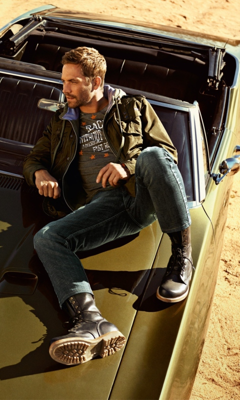 Das Paul Walker Wallpaper 480x800