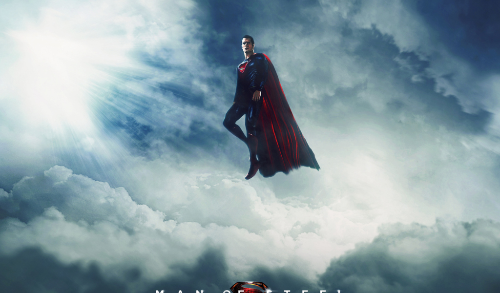 Superman, Man of Steel wallpaper 1024x600