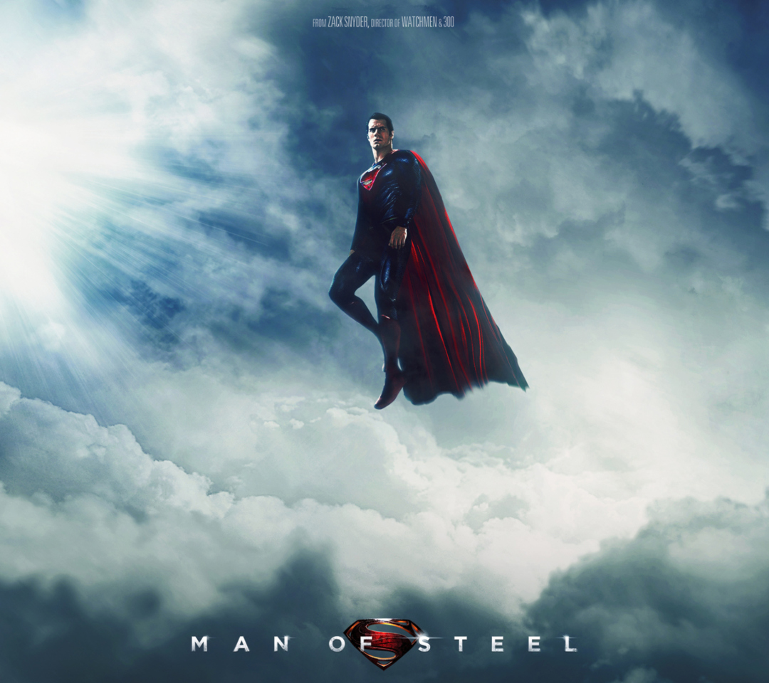 Superman, Man of Steel wallpaper 1080x960