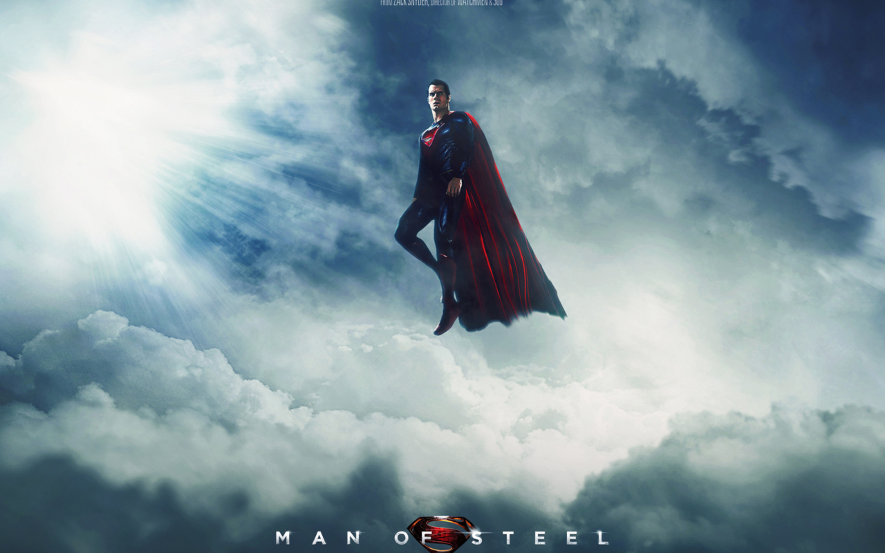 Screenshot №1 pro téma Superman, Man of Steel 1280x800