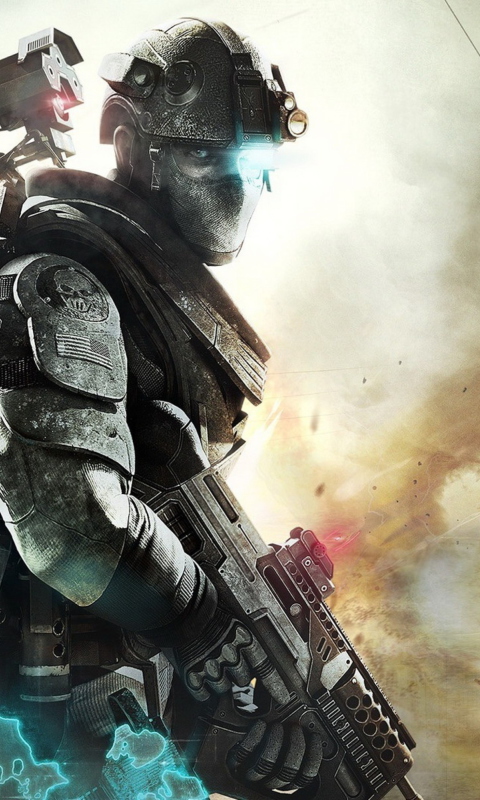 Tom Clancys Ghost Recon Future Soldier wallpaper 480x800