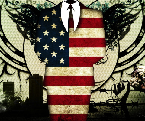 American Man wallpaper 480x400