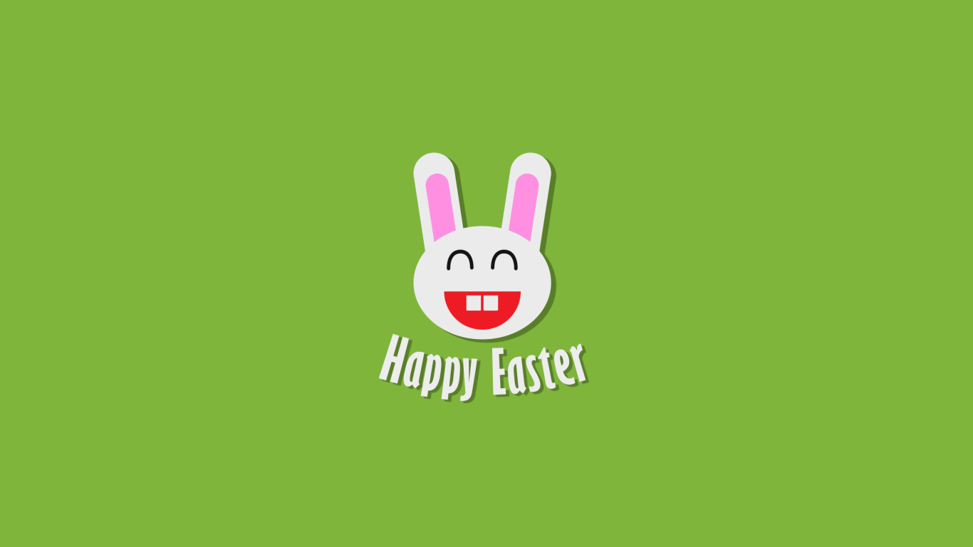 Fondo de pantalla Easter Bunny 1366x768