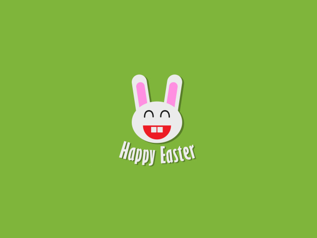 Fondo de pantalla Easter Bunny 640x480