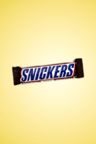 Das Snickers Chocolate Wallpaper 320x480