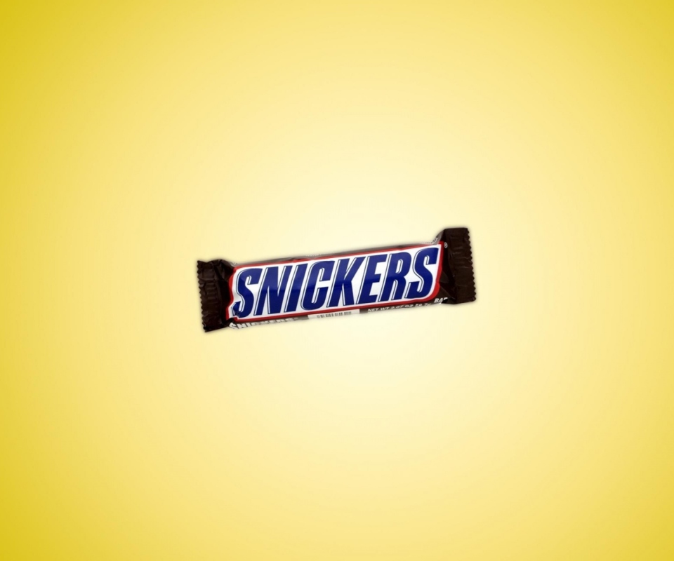 Das Snickers Chocolate Wallpaper 960x800