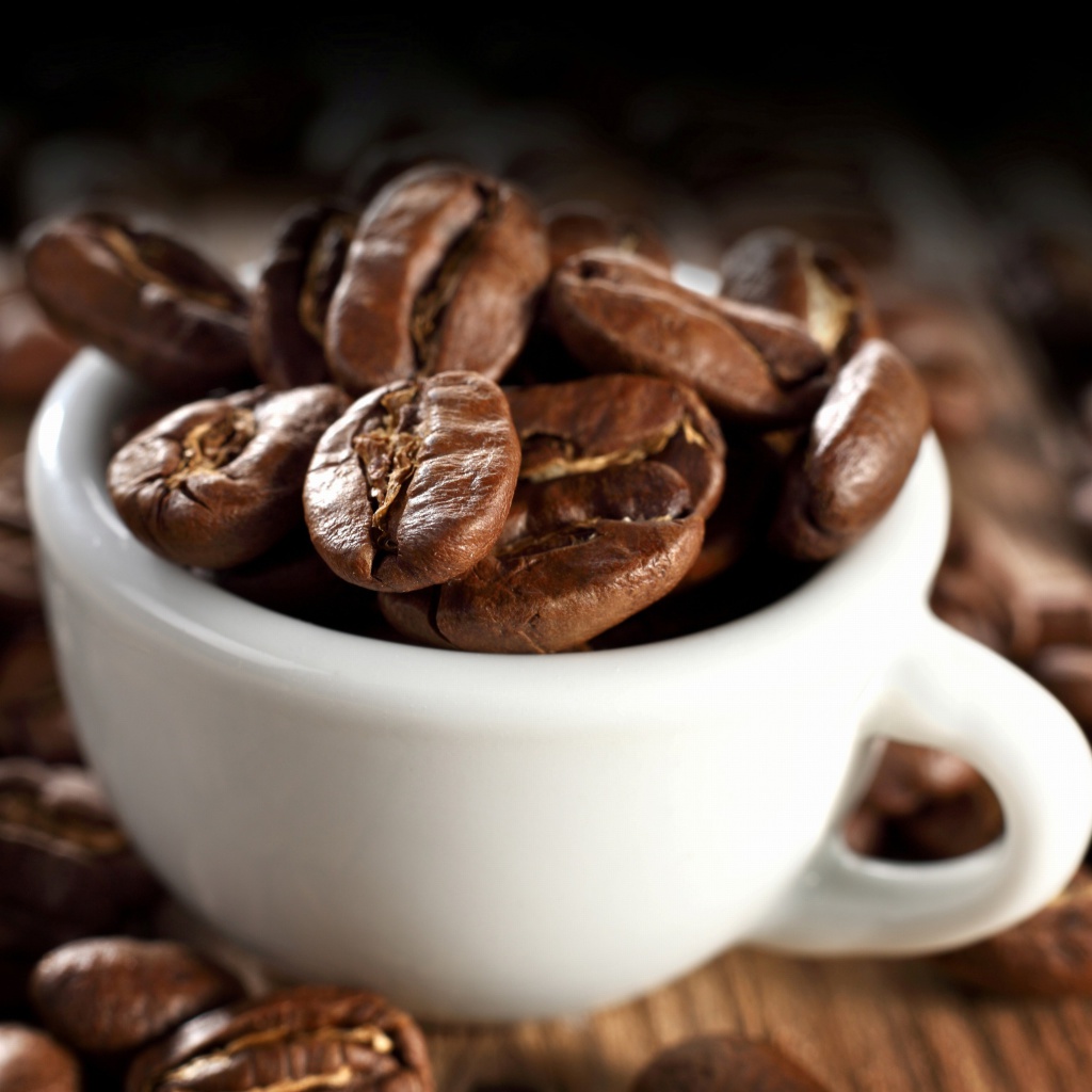 Arabica Coffee Beans wallpaper 1024x1024