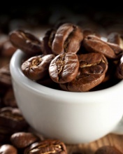 Arabica Coffee Beans wallpaper 176x220