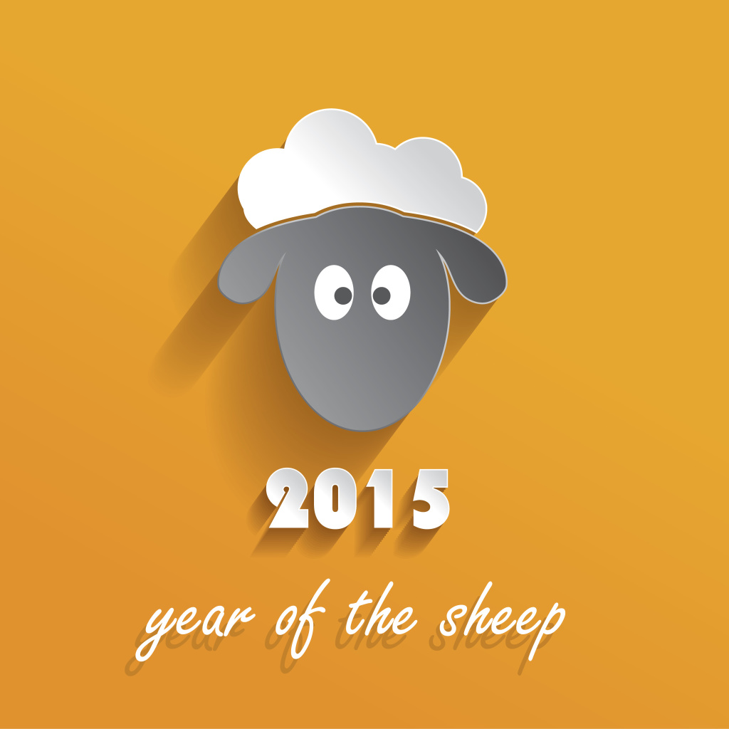 Sfondi Year of the Sheep 2015 1024x1024