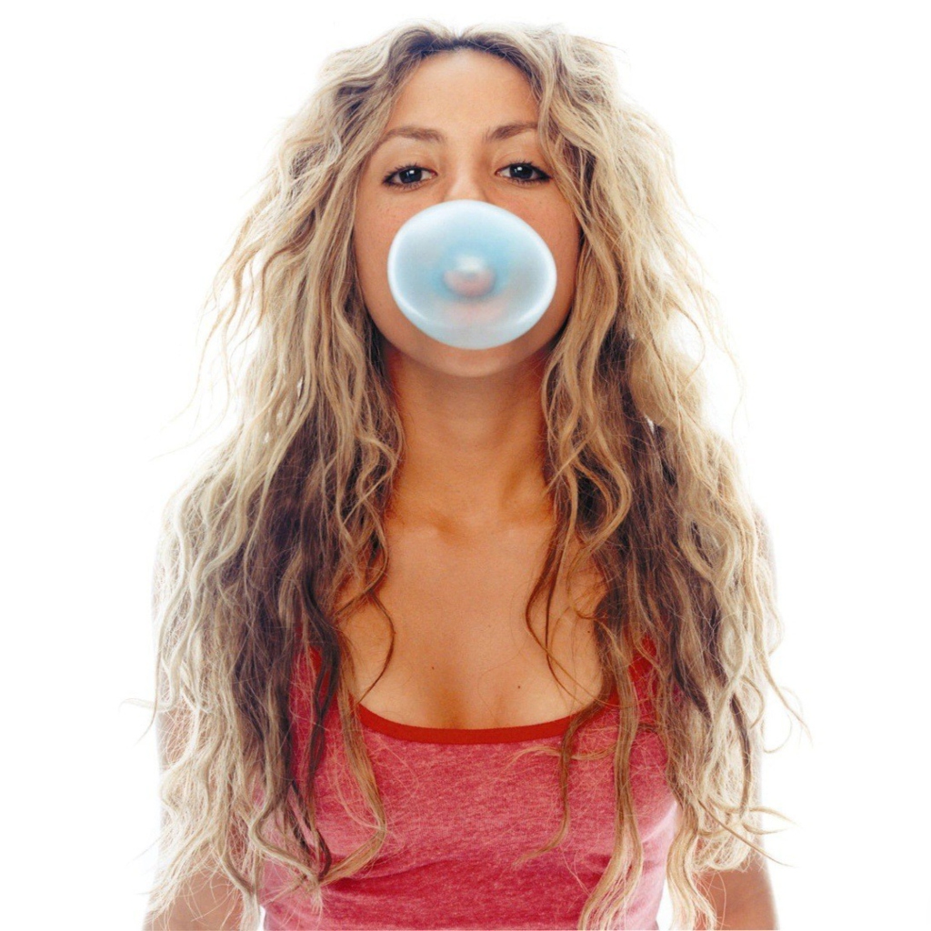 Das Shakira And Bubble Gum Wallpaper 1024x1024
