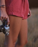 Girl With Photocamera screenshot #1 128x160