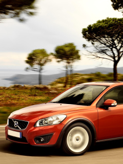 Fondo de pantalla Volvo C30 240x320