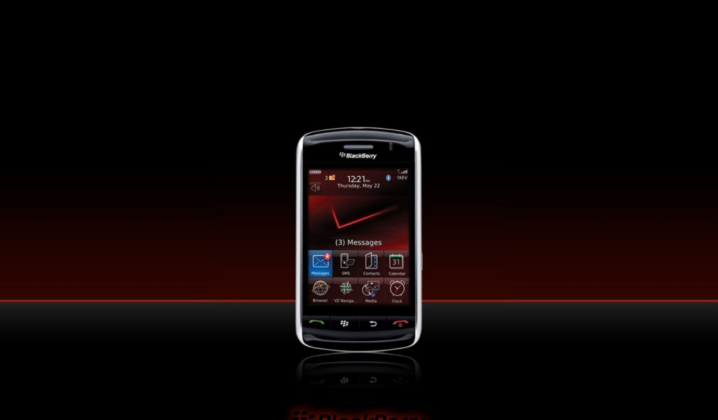 Screenshot №1 pro téma Iphone Blackberry 1024x600