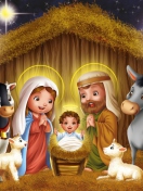 Baby Christ Is Born wallpaper 132x176