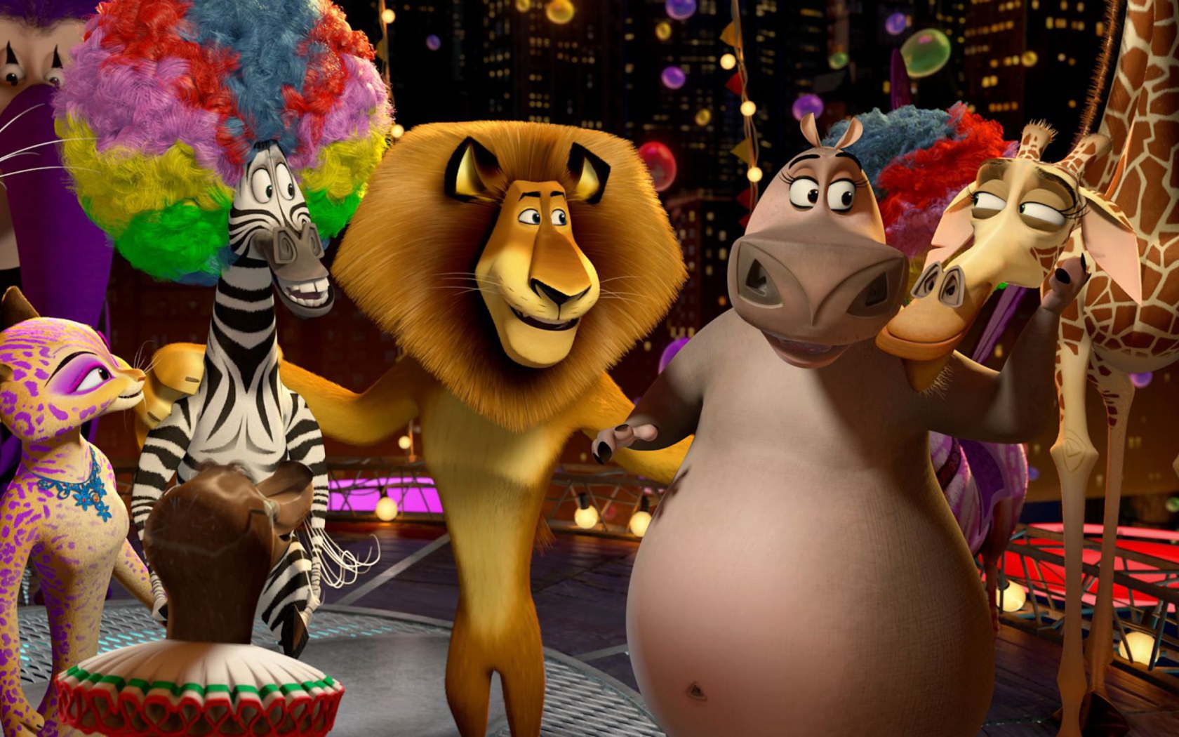 2012 Madagascar 3 wallpaper 1680x1050