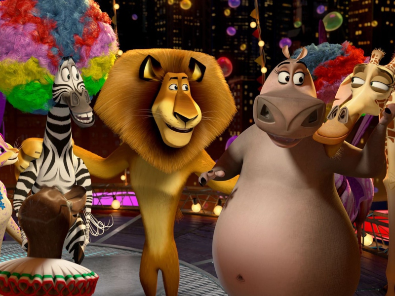 2012 Madagascar 3 screenshot #1 800x600