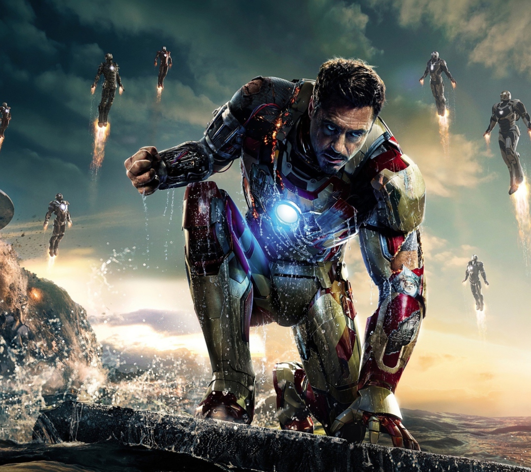 Fondo de pantalla Iron Man 3 1080x960