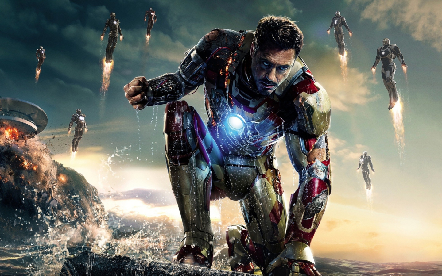 Das Iron Man 3 Wallpaper 1440x900
