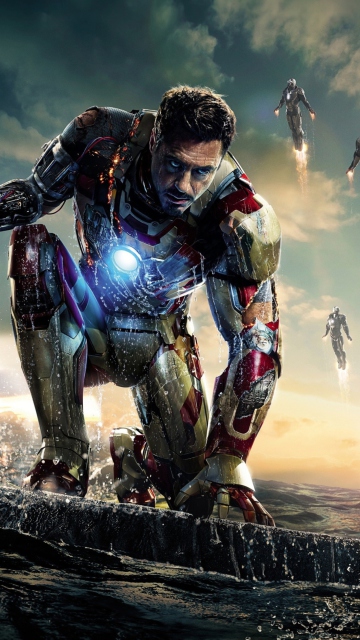 Fondo de pantalla Iron Man 3 360x640