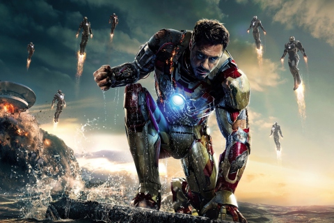 Das Iron Man 3 Wallpaper 480x320