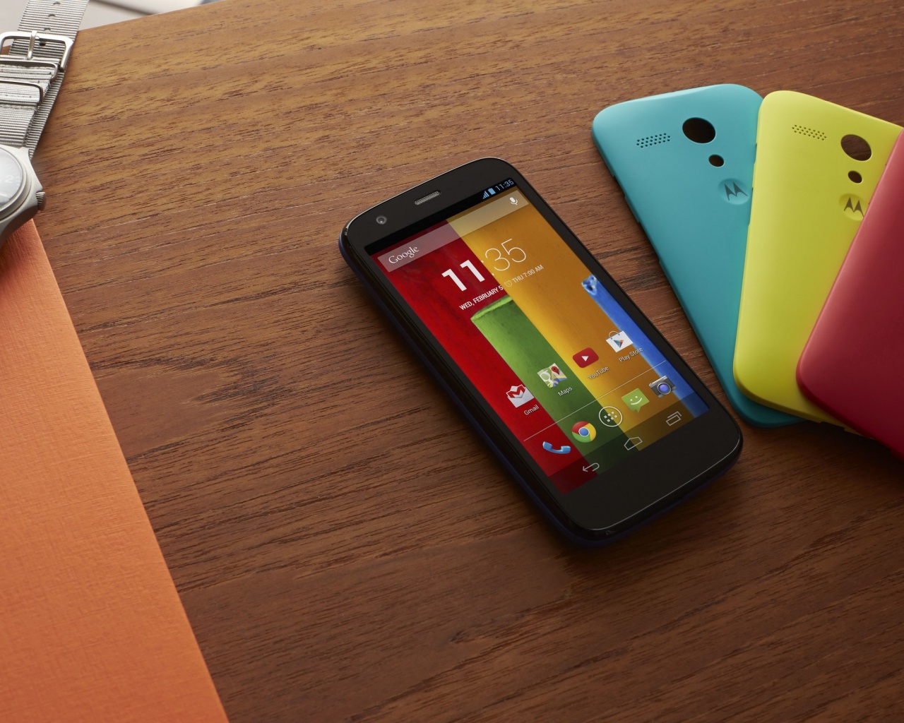 Fondo de pantalla Motorola MotoG OS Android 1280x1024