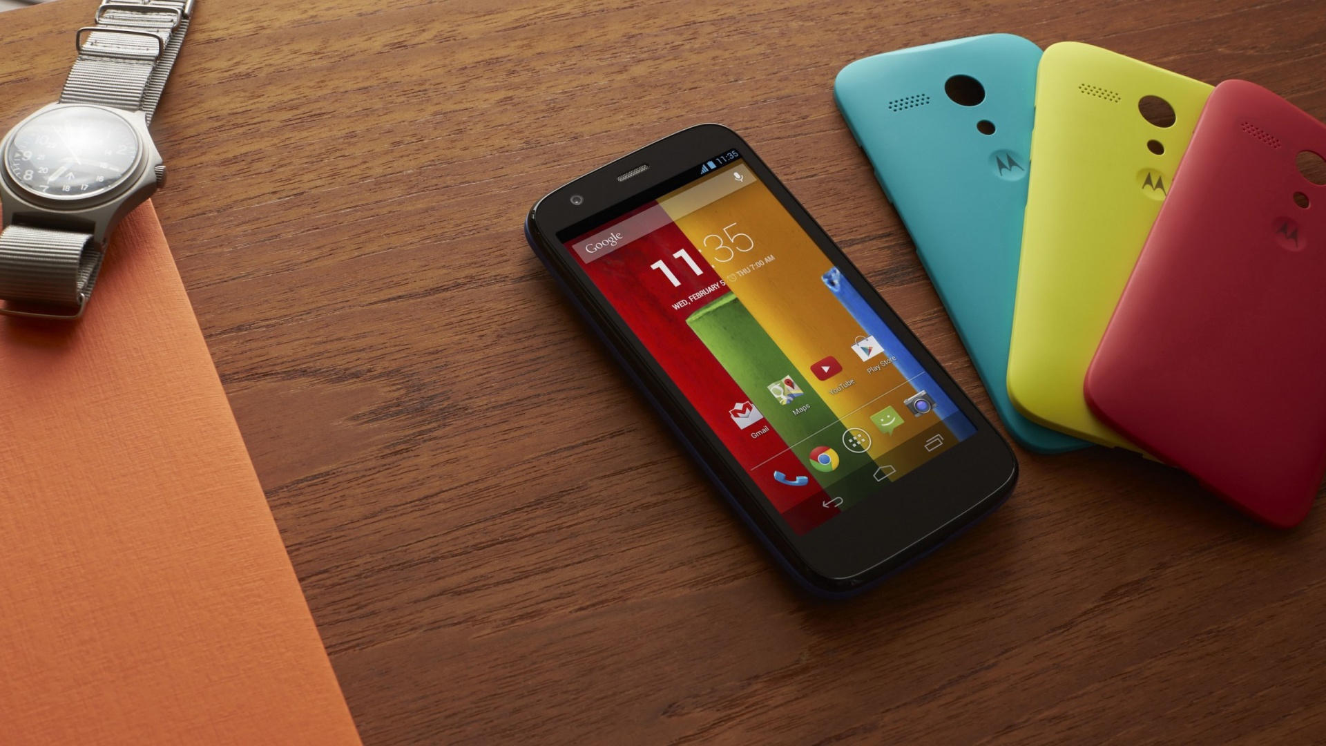 Обои Motorola MotoG OS Android 1920x1080