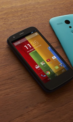 Обои Motorola MotoG OS Android 240x400