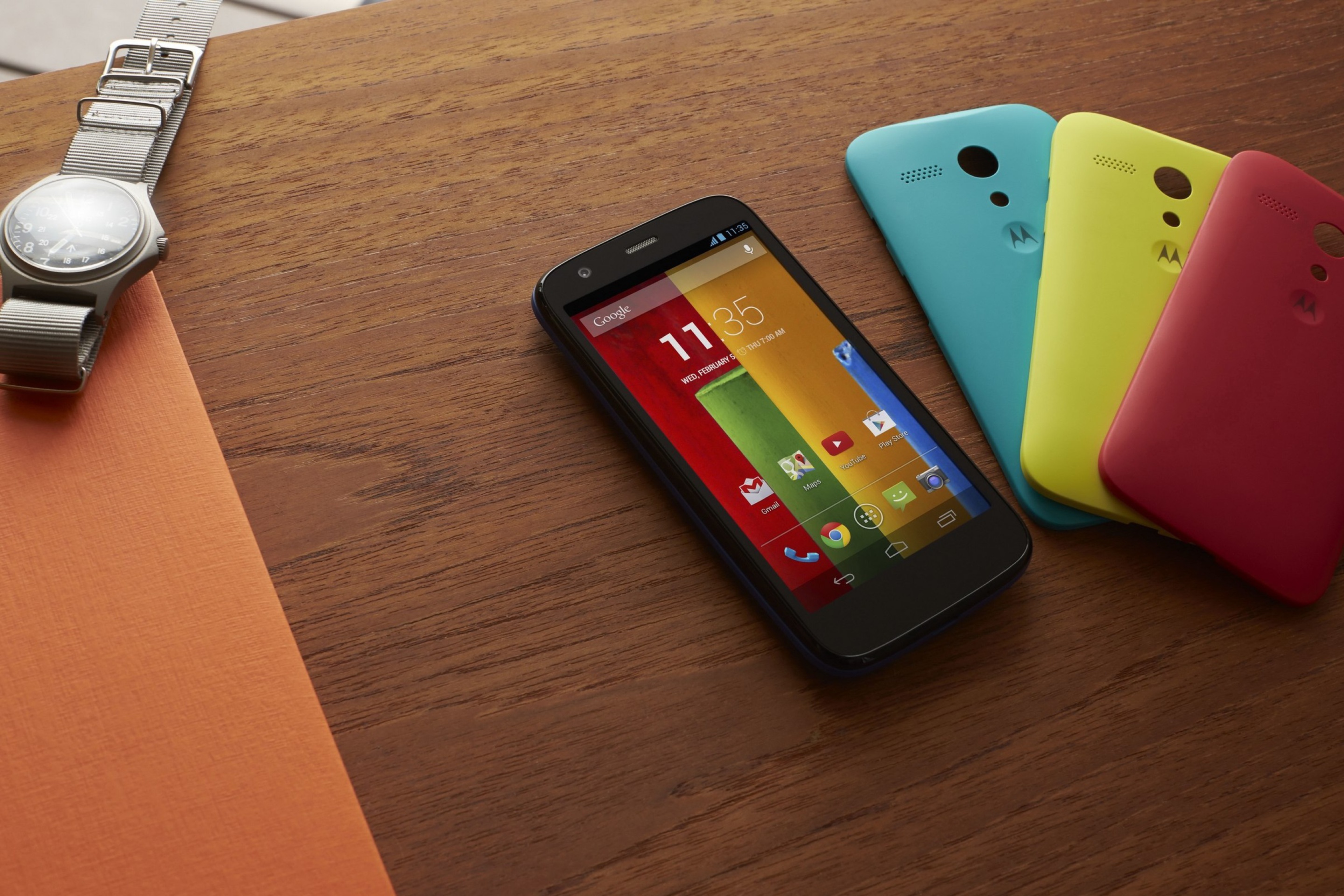 Обои Motorola MotoG OS Android 2880x1920