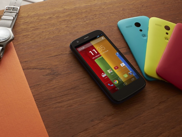 Fondo de pantalla Motorola MotoG OS Android 640x480