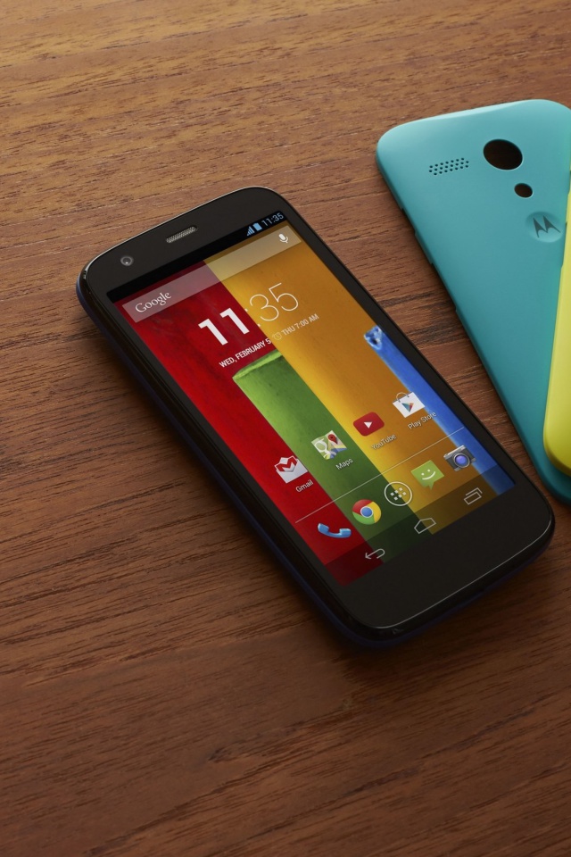 Das Motorola MotoG OS Android Wallpaper 640x960